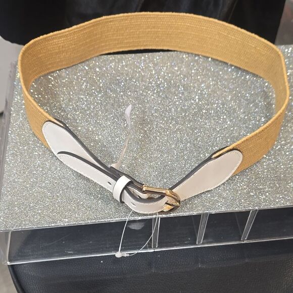 Kate Spade New York Straw Stretch Belt main image 6